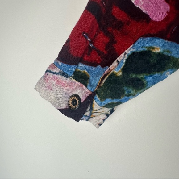 Zara Tianzhien Women’s Tunic Size XXL Cotton Artsy Art To Wear Dopamine Eclectic - Picture 13 of 13